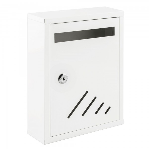 Buzon metalico interior 27x20 blanco Buzon metalico interior 27x20 blanco
