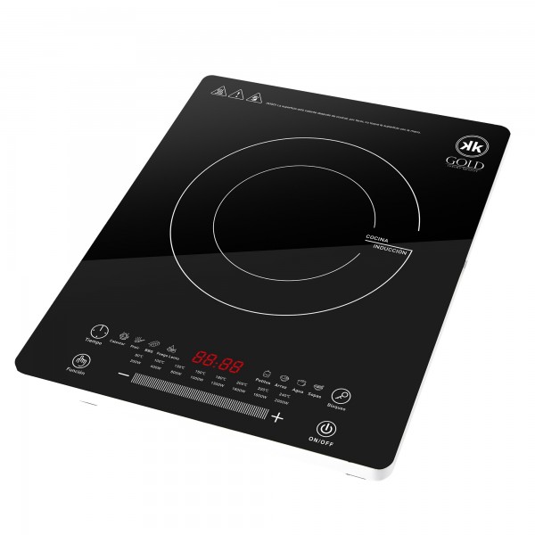 Placa induccion digital 2000w kuken gold