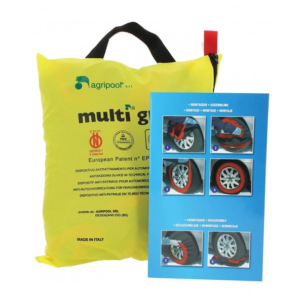 Sumex Mgrip73 - Cadena Nieve Textil " Multigrip" Grupo 73 (juego de 2 piezas)