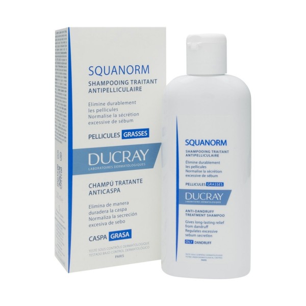 Ducray Squanorm Champu Caspa Grasa 200 ml