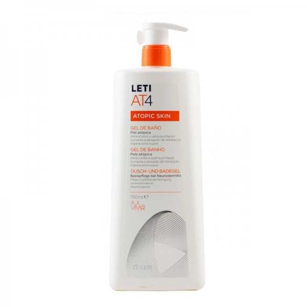 Leti At4 Gel De Baño Piel Atopica 750 ml