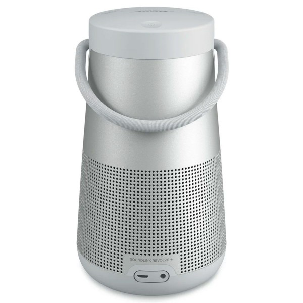 Bose soundlink revolve+ ii gris/ bluetooth/ indicaciones por voz/ batería 17 horas/ sonido envolvente 360º