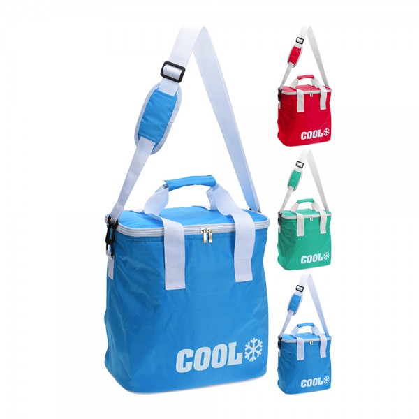 Nevera tipo bolsa isotermica 24 l. 31x21x37cm colores surtidos. cool