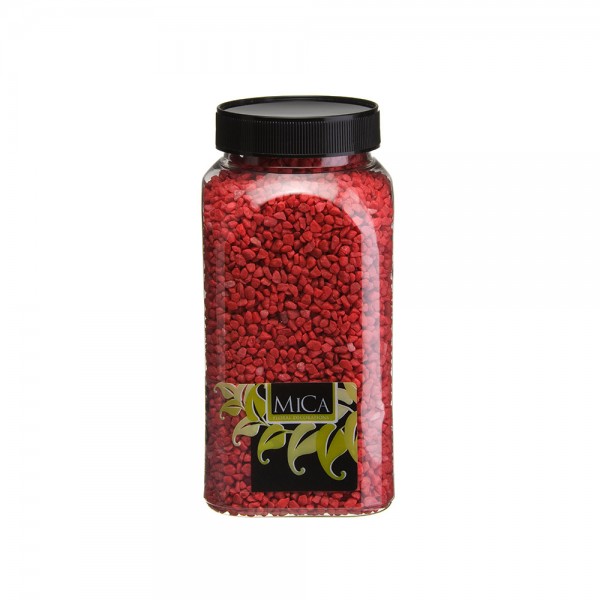 Granulado 2-3mm decorativo rojo 650ml