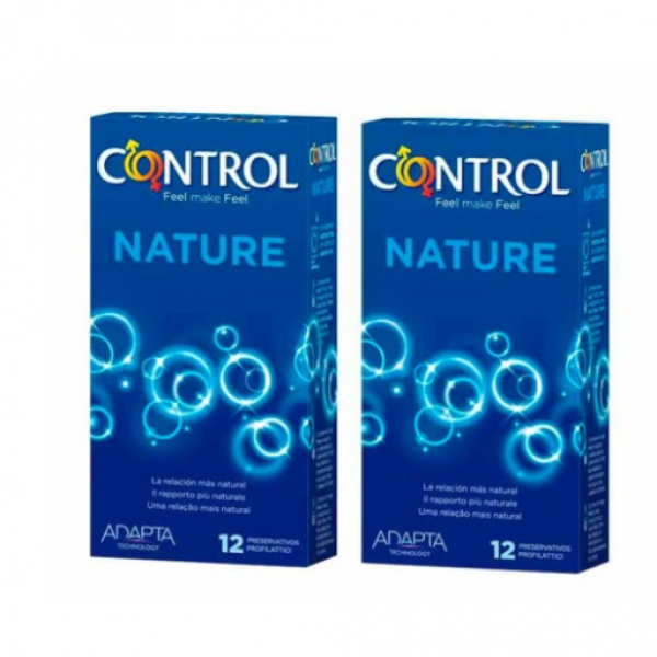 Control Preservativos Nature Xl 2x12 Unidades Promo