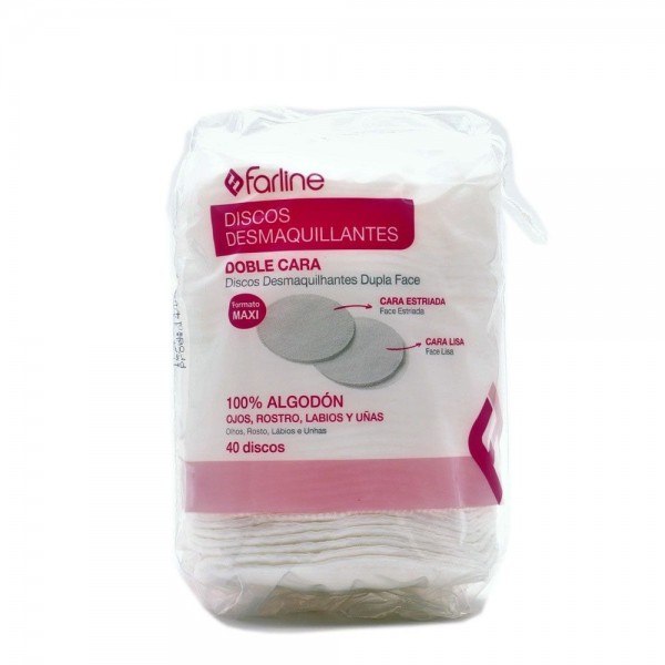 Farline Discos Desmaquillantes Ovalados 40 Uds