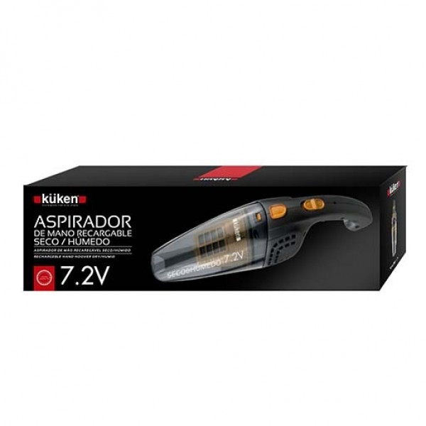Aspirador mano bat. kuken sec/hum.  7.2v
