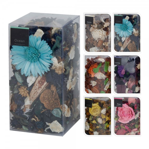 Caja 250g flores con aroma modelos varios