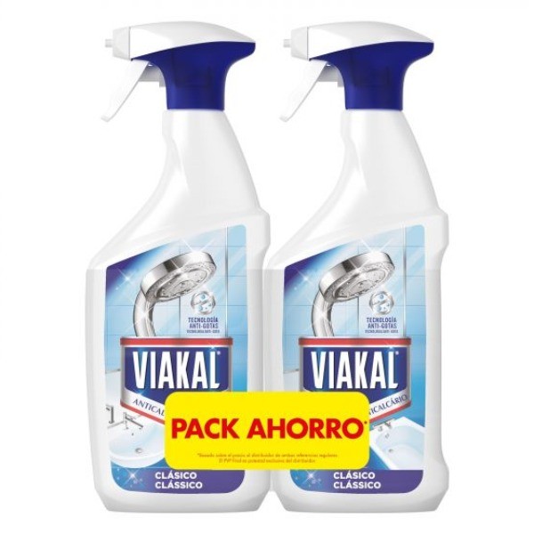 Viakal spray Antical Clásico 2x700ml PACK AHORRO