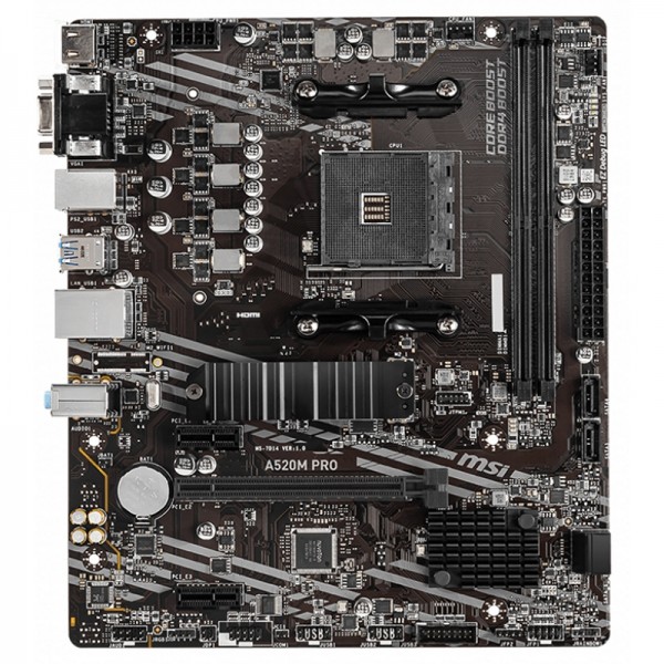 Msi placa base a520m pro matx am4 Msi placa base a520m pro matx am4