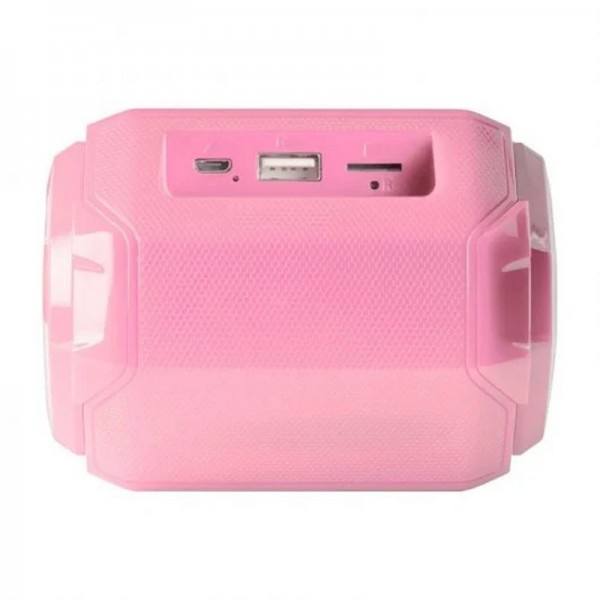 Mars gaming altavoz bluetooth rgb msbax 10w pink