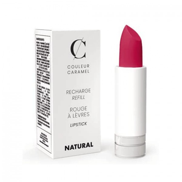 Couleur caramel mate barra de labios nº123 rose recarga 1un