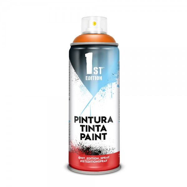 Pintura en spray 1st edition 520cc / 300ml mate naranja peligro ref 645 (pack 2 unidades)