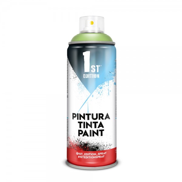 Pintura en spray 1st edition 520cc / 300ml mate verde pistacho ref 650 (pack 2 unidades)
