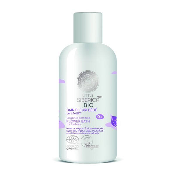 Little siberica bio flower gel de baño para bebes 250ml