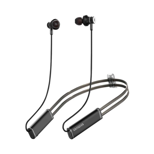 Aiwa estbtn-880 / auriculares inear inalámbricos con correa para cuello