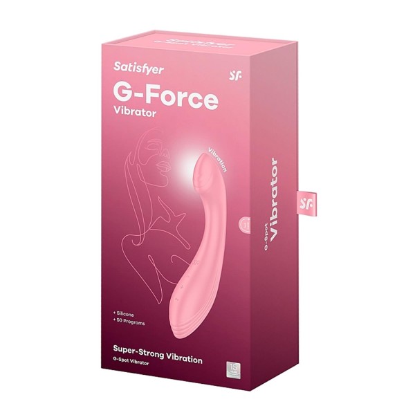 Satisfyer g-force vibrador rosa 1un