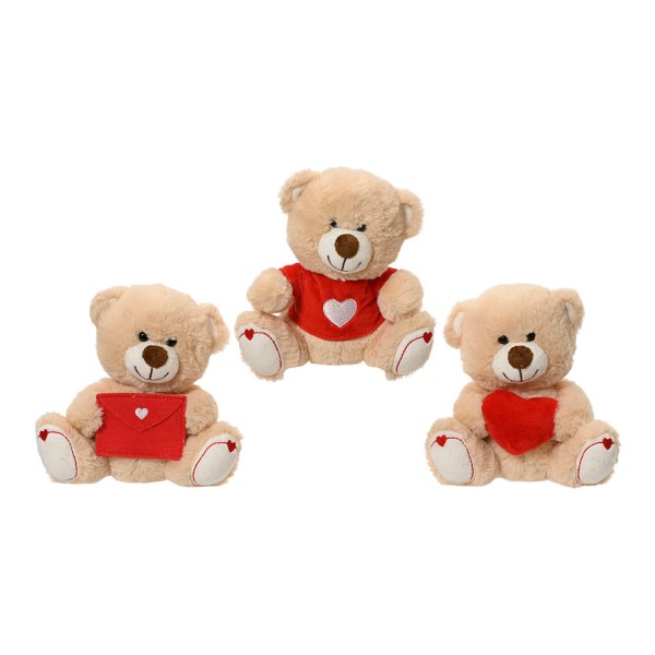 Osito de peluche especial san valentin de 15cm modelos surtidos 808762