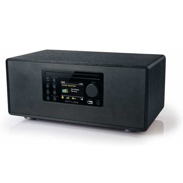 Muse m-695 dbt black / microcadena 60w con altavoces integrados