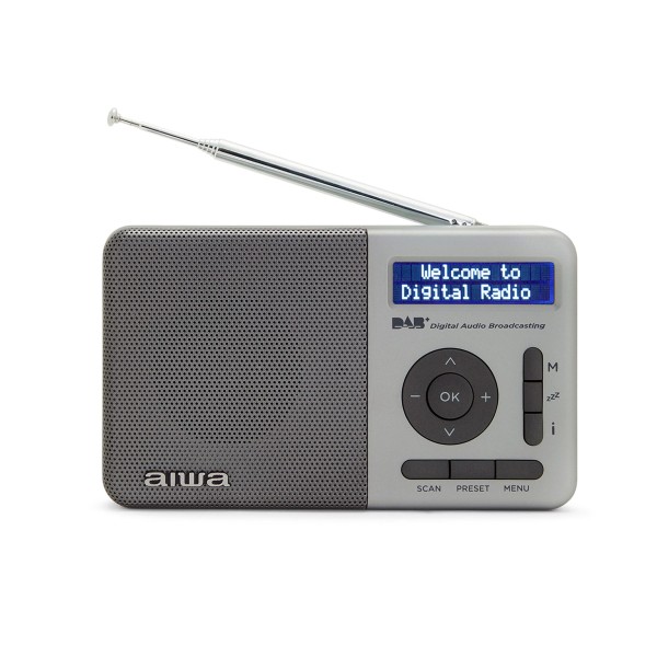 Aiwa rd-40dab/sl silver / radio portátil digital dab+/ fm -rds Aiwa rd-40dab/sl silver / radio portátil digital dab+/ fm -rds