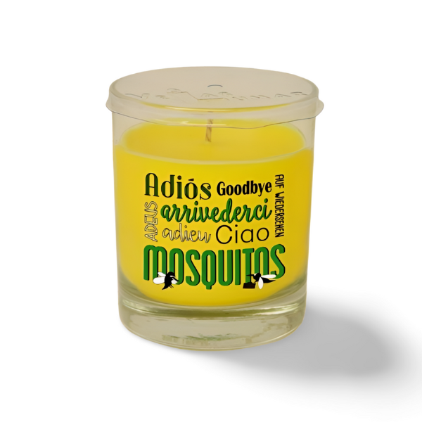 Vela perfumada Citronela Adiós Mosquitos Vela perfumada Citronela Adiós Mosquitos
