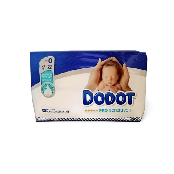 Dodot Pro Sensitive T0 3kg 38 Uds