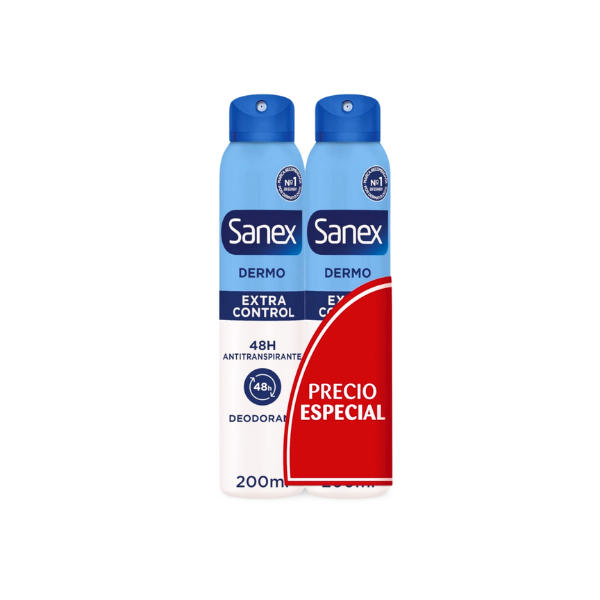 Sanex desodorante Extra Control pH Balance 200ml + 200ml