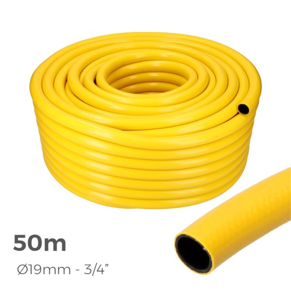 Manguera agrícola ø19 mm, ¾ pulg, 50 m