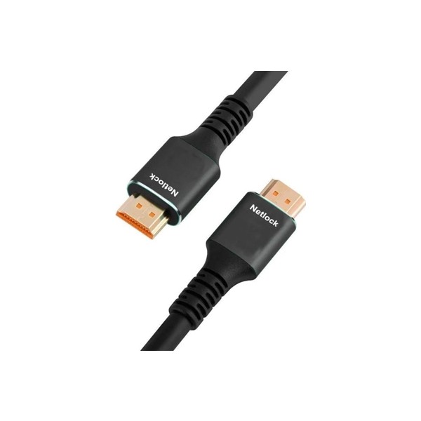 Netlock cable hdmi v2.1 m-m 8k@60hz 48gbps, 10m