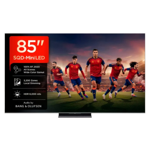 Tcl 85c8l negro / televisor smart tv 85" / 4k uhd sqd-mini led
